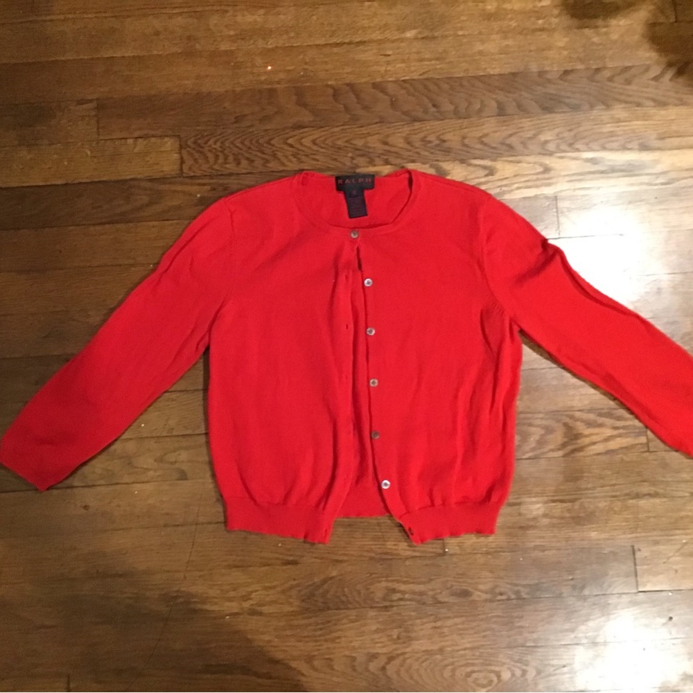 Ralph Lauren Red Sweater